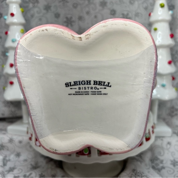 Pastel Christmas Sweet Treat Solider Nutcracker w/ Peppermint Belt Cookie Jar - Picture 9 of 9